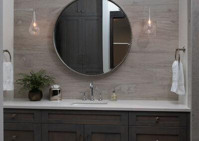 Master bathroom vanity